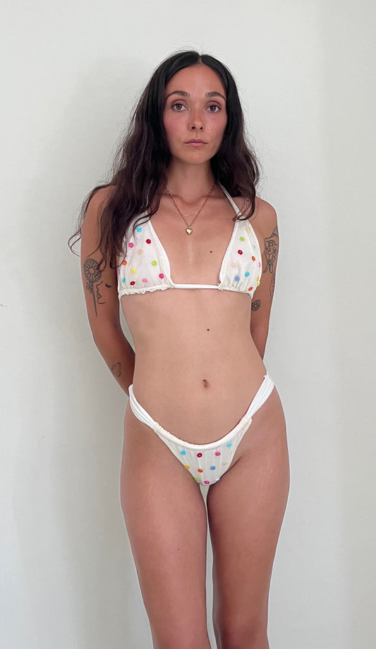 BUTTON BIKINI BOTTOMS